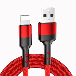 <span class=keywords><strong>Cavo</strong></span> di Ricarica Rapida USB per <span class=keywords><strong>Apple</strong></span> iPhone, Nuovo Design Intrecciato con Rivestimento in Nylon, Logo Personalizzabile Stampabile per Telefoni Cellulari - Product Image 1