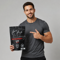 Sachet Doypack thermoscellable avec fermeture éclair et fenêtre transparente, en matériau BOPP+VMPET+PE mat, pour l'emballage alimentaire