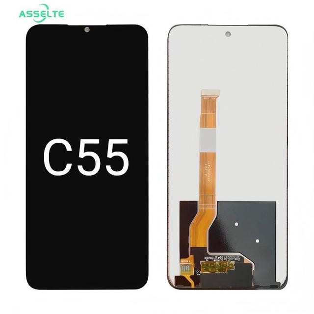 For Realme C55 Mobile Phone Screen LCD Display Touch Screen Panel Assembly OEM with 3 Year Warranty