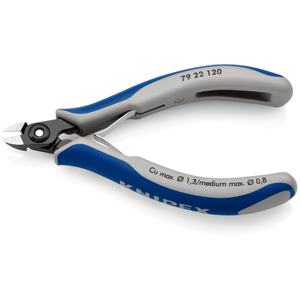 KNIPEX 79 22 120 Cortador diagonal de precisión para electrónica con mangos multicomponentes pulidos de 120 mm - Product Image 2