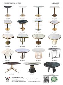 <span class=keywords><strong>Mesa</strong></span> <span class=keywords><strong>auxiliar</strong></span> minimalista italiana, mueble redondo de mármol para sala de estar, balcón, esquina, <span class=keywords><strong>mesa</strong></span> lateral clásica de Metal - Product Image 5