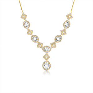 Collar de Plata 925 Original con Diamante Ovalado Brillante de 6*8/8*10mm, Color D, VVS1, Moissanita, para Mujer, Regalo de Boda - Product Image 6