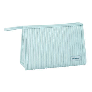 Hot Selling New Popular Design Girls Zipper Closure Fashionable <b>Makeup</b> Organizer <b>Travel</b> Outdoor Fashion PU Cosmetic <b>Bag</b> - Product Image 1