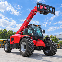Landwirtschaftlicher Teleskoplader SW3507 3500kg 6,95m Hubhöhe 76KW für Futterhof