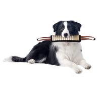 Bâton d'entraînement pour chien à bandes réfléchissantes, bâton de mastication en chanvre à bords bruts, jouet à mâcher pour le ramassage et la dentition LY307 Nanyang