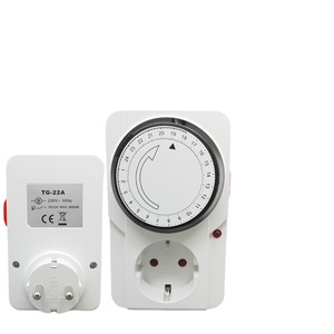 EUプラグタイムソケット24時間サイクルメカニカルタイマー自動電源オン/オフ時間制御スイッチタイマー - Product Image 5
