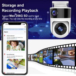 Vente en gros Tuya Smart Life 8MP <span class=keywords><strong>4K</strong></span> PTZ Tuya détecteur de mouvement système de sécurité domestique Mini WIFI CCVT caméra intérieure - Product Image 6