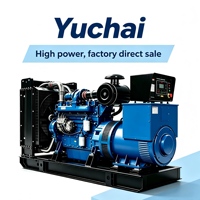Groupe électrogène diesel Yuchai de 24 kW à 500 kW avec panneau de commande multifonctionnel
