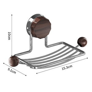 Scaffali da bagno a parete porta Gel doccia porta spugna portasapone per WC e articoli da toeletta senza perforazione - Product Image 6