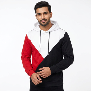 Sudadera con Capucha Personalizada para Hombre, Talla Grande, Básica, de Algodón, con Bolsillo Tipo Canguro, Técnica de Relieve, Sudadera con Capucha - Product Image 1