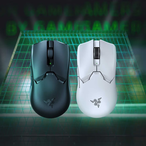 เมาส์เกมมิ่งไร้สาย <span class=keywords><strong>Razer</strong></span> <span class=keywords><strong>Viper</strong></span> <span class=keywords><strong>V2</strong></span> <span class=keywords><strong>Pro</strong></span> รุ่นใหม่ล่าสุด 30000DPI ดีไซน์สมมาตร 5 ปุ่ม น้ำหนักเบา - Product Image 1