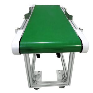 電動小型ベルトコンベア、食品工場向け昇降式コンベア組立ライン、資材搬送用 - Product Image 3