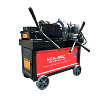 JWD Barre d'acier Machine à rouler pneumatique HGS-40 HGS-45 HGS-50 pour les chantiers de construction machine à rouler électrique automatique CNC