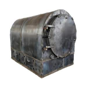 תנור לייצור פחם פלטואלי בעל תפוקה גבוהה, קיבולת גבוהה, במצב חדש, מפעל ייצור הכולל מנוע פחמן גבוה, נירוסטה - Product Image 2