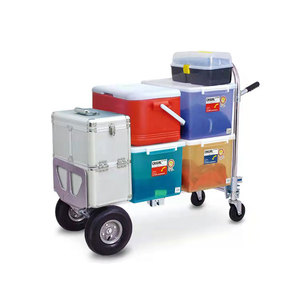 <strong>Heavy</strong> <strong>Duty</strong> <strong>Trolley</strong> Cart Folding Hand Truck Aluminium Platform Hand Truck Dual-purpose Aluminum Alloy <strong>Trolley</strong> - Product Image 3