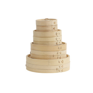 अनुकूलित हस्तनिर्मित खाद्य स्टीमर मिनी डिम योग वाणिज्यिक परतों भाप बन चीनी सूपलिंग बांस स्टीमर टोकरी - Product Image 4