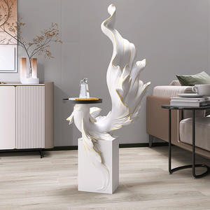 زينة سمك الكوي الجديدة الكبيرة لجلب الحظ، مصباح ومنحوتة فاخرة، إكسسوارات منزلية، هدايا فنية وحرفية - Product Image 5