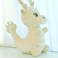Vente en gros Coton biologique 30cm Dragon Jouets en peluche pour bébés Fabricants personnalisés Durables Jouets en peluche sûrs pour les âges 5-7 ans