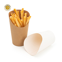 OOLIMAPACK Porte-frites écologique Boîte à frites pour poulet frit Tasse à frites