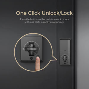 Arpha D601 BT подключение пароля ключ отпечаток пальца один щелчок разблокировать умный дверной замок с ручкой Google Alexa помощник - Product Image 5