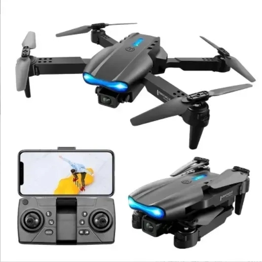 2024 New Professional E99 Pro RC Drone 4k HD Dual Camera Mini Foldable Drone 2.4GHz Wifi 3D Remote Control Plastic Camera Drone