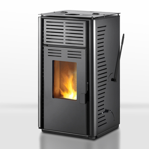 Poêle à <span class=keywords><strong>granulés</strong></span> autoportant de style nordique, efficacité de chauffage de 90 %, couleur personnalisée, économie d'énergie, utilisation intérieure, 3-8 kW - Product Image 2