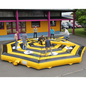 <span class=keywords><strong>Bicicleta</strong></span> Inflable Wipeout para 5-8 Personas, Juego de Bicicletas para Adultos y Niños, Juegos Divertidos - Product Image 2