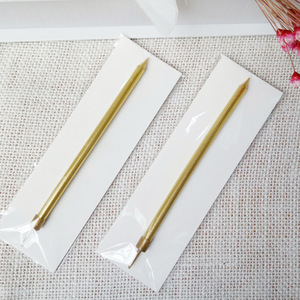 Wholesale Drip-Free Slim Traditional <strong>Candle</strong> Set Promotional <strong>Long</strong> and Thin Birthday <strong>Candles</strong> - Product Image 5