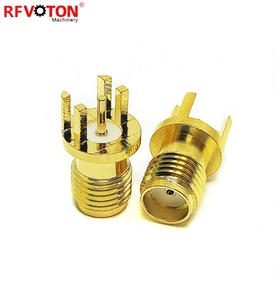 Thẳng <span class=keywords><strong>SMA</strong></span> Jack Nữ Ổ Cắm, <span class=keywords><strong>PCB</strong></span> Cạnh Núi <span class=keywords><strong>SMA</strong></span> Nối Cho Antenna - Product Image 5