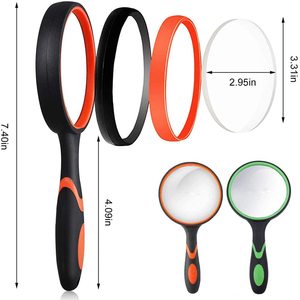 Lente d'Ingrandimento Portatile Personalizzata con Logo e Custodia in Pelle, Lente Circolare per Lettura, Regalo Originale - Product Image 4