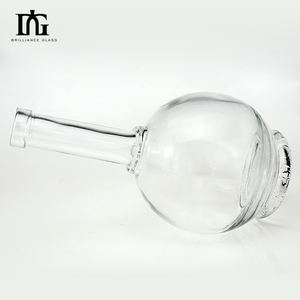 Precio de Fábrica al por Mayor OEM Botellas de Vidrio Transparentes Redondas Vacías de 750ml PARA Licor, Botella de Vidrio de 700ml para Licor - Product Image 3