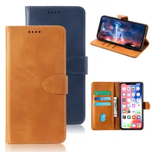 Funda de cuero PU con tapa Para móvil Samsung Galaxy S22 Ultra, funda completa Para S22 Ultra