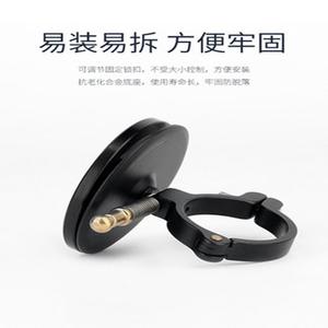 Sonnette de guidon de vélo compacte en alliage d'aluminium, noir et rouge, titane, durable pour vélos de montagne 4046 - Product Image 1