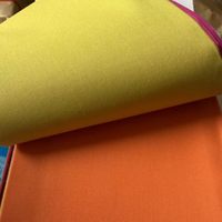 Tissu Greige Uni en Polyester Coton TC Tissé Air Jet pour Chemises et Uniformes, Base Vierge pour Blanchiment, Teinture et Impression en Usine Textile