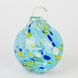 Boules de Noël <span class=keywords><strong>en</strong></span> <span class=keywords><strong>verre</strong></span> Décoration suspendue pour l'extérieur Décoration d'arbre de Noël Pendentif Boules de <span class=keywords><strong>verre</strong></span> colorées Disposition de la scène de Noël - Product Image 5