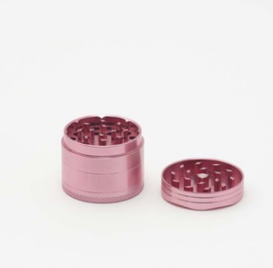 Cannacoast Premium 4-Layer Flat Round Dry <b>Herb</b> <b>Grinder</b> Luxury Zinc Alloy for Accessory - Product Image 2