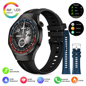 Fabricant de montres personnalisées AM34 Pantalla AMOLED <span class=keywords><strong>Facebook</strong></span> Montanismo Ciclismo Futbol Monitoreo De Salud ChatGPT AI 100 + Ejercicio - Product Image 2