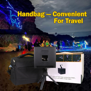 5W RGB Animation LED Laser Light Projector for IOS &amp; <strong>Android</strong> APP <strong>Control</strong> with Light Text Logo for <strong>DJ</strong> KTV Night Club - Product Image 6