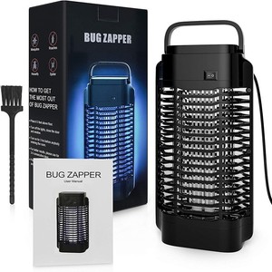 Lámpara Mata Mosquitos Eléctrica para Interiores, Dispositivo de Descarga, Luz Ultravioleta para Atraer Mosquitos - Product Image 1