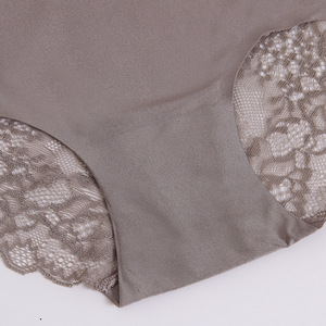 Grossisti M-4XL Plus Size Sexy biancheria intima di pizzo per le <span class=keywords><strong>donne</strong></span> di seta senza soluzione di continuità con il tocco tattile setoso - Product Image 4