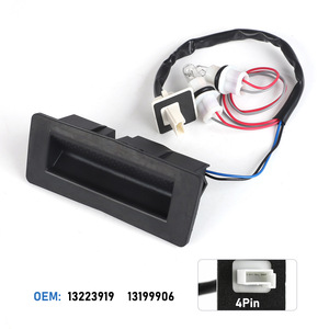 Tailgate Switch 13223919 Vauxhall Opel 2004-2015 Push <b>Button</b> Black Plastic Central Locking System - Product Image 3