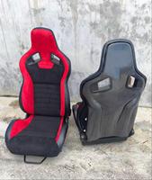 Asiento Deportivo Universal Recaro CS, Ajustable y Reclinable, para Toyota 86, Subaru BRZ, Nissan 350Z, Mazda MX-5