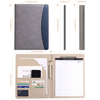 Porte-documents professionnel en PU, format A4, impression de logo personnalisée |   Remises en gros (Utilisation professionnelle, avantage prix USP)