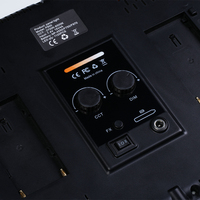 Lumière vidéo LED rechargeable professionnelle P900 2700k-6500k à intensité variable pour la photographie en extérieur, les vlogs et les vidéos TikTok