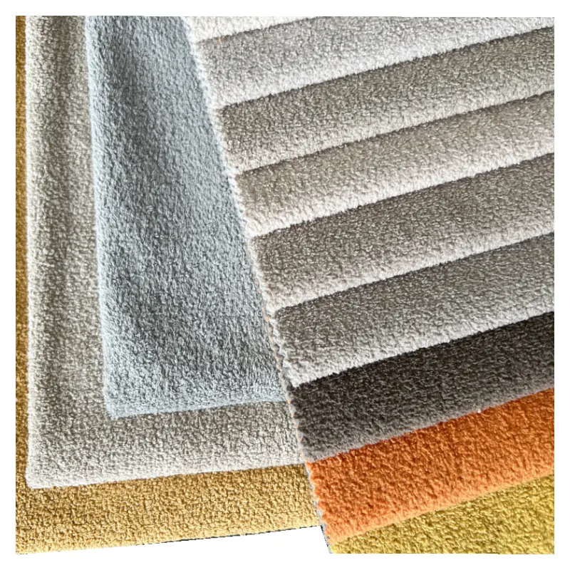 2023 nouveau design tissu pour canapé Home Deco tissu meubles d'ameublement canapé velours tissu