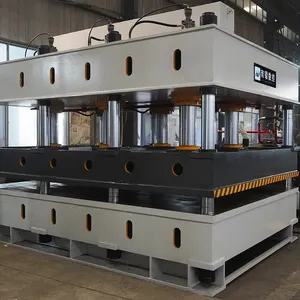 Prensa hidráulica de oito colunas Yq32-500t, prensa hidráulica de 500 toneladas, máquina formadora de mesa grande