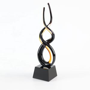 व्यापार उपहार के लिए जादवरेतू ग्लास सर्पिल ड्रॉप आकार के पर्यावरण के अनुकूल पुरस्कार ट्रॉफी के लिए सबसे बड़ा पुरस्कार - Product Image 2