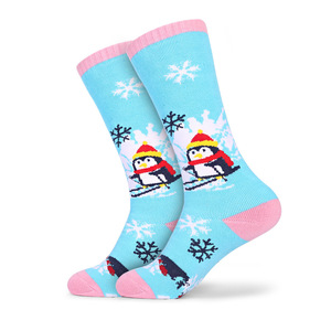 Chaussettes épaisses en molleton <span class=keywords><strong>pour</strong></span> enfants, chaussettes <span class=keywords><strong>de</strong></span> <span class=keywords><strong>ski</strong></span> chaudes <span class=keywords><strong>pour</strong></span> garçons et filles, vente en gros - Product Image 4