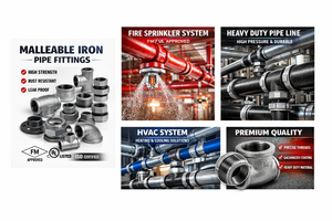 Codo <span class=keywords><strong>de</strong></span> Tubería Maleable FM UL FIG 90 <span class=keywords><strong>Galvanizado</strong></span> en Caliente 1/2-4 Pulgadas 300PSI ASTM ANSI NPT Plomería al por Mayor - Product Image 2