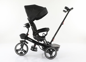 BAB WAY Deluxe Kids Tricycle <strong>with</strong> Adjustable Push <strong>Handle</strong> 3-Wheel Baby <strong>Trike</strong> for <strong>Toddlers</strong> 1-5Y <strong>with</strong> DDP - Product Image 3